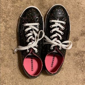 Big Kids Galaxy Glimmer Converse All Star size 5